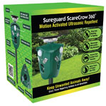 Scarecrow Motion Activated Ultrasonic Repellent - Solar Powered